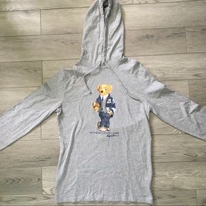 Deadstock Polo Football Bear Lightweight Hoodie
